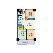 リゾンフルールの間取り画像