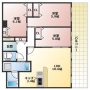 ラウロ相川の間取り画像