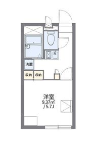 レオパレスアルプス京山の間取り画像