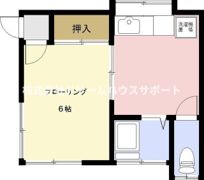 坂内アパートの間取り画像