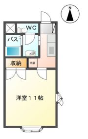 ラボーテ栄の間取り画像