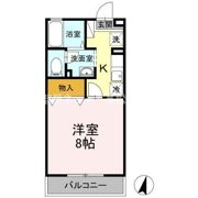 ベルシャトル A棟の間取り画像
