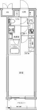 アルテカーサアリビエ東京イーストの間取り画像
