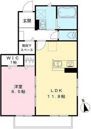 エスポワールBの間取り画像