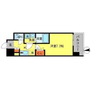 エスリード難波SOUTHの間取り画像