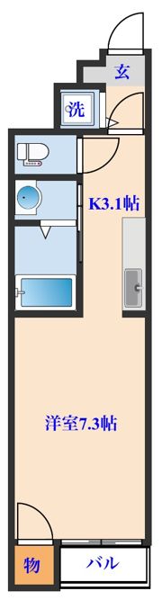 プランドール銀杏町の間取り画像