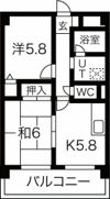 ピュアプレイスの間取り画像