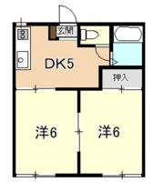 パシフィックハイツの間取り画像