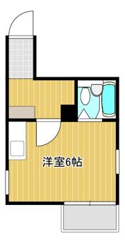 朝日プラザ浜松元浜パサージュの間取り画像