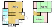 北永井貸家の間取り画像