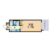 エンクレスト博多駅南の間取り画像