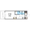 プレサンス京橋GREEN YARDアルミラの間取り画像