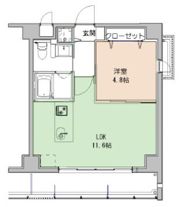 HGTコート都島の間取り画像