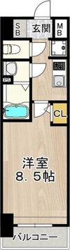 PHOENIX新大阪の間取り画像