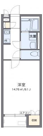 ミランダル シエル Ⅱの間取り画像