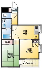 第二宝マンションの間取り画像