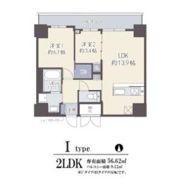 GRAND VILLASSE 福島の間取り画像