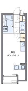 ミランダハピネスの間取り画像