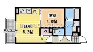 リトレ徳庵の間取り画像