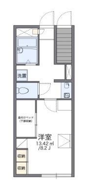 レオパレス丸山Ⅱの間取り画像