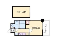 エステムコート神戸・県庁前Ⅳ GRANDIOの間取り画像