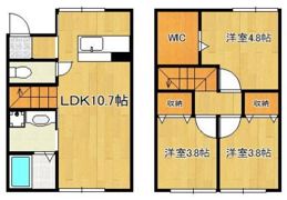 アイナス C棟の間取り画像