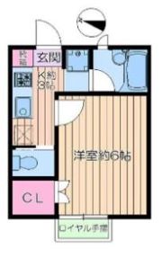 エストールⅠの間取り画像