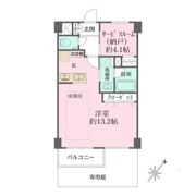 パークサイド六本木の間取り画像