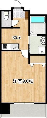 クロノス42新町Vの間取り画像