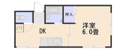 アルファ庭瀬の間取り画像