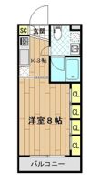 K’s city1の間取り画像