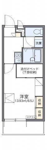 レオパレスMの間取り画像