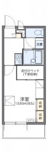 レオパレスMの間取り画像
