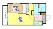 ルネス枝光の間取り画像