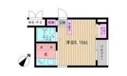 ビイルーム新宿の間取り画像