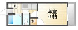 グリーンパレス三野A棟の間取り画像