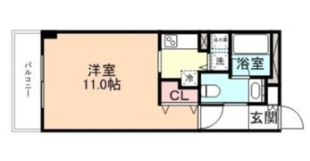 ファースト・レーベン新富町の間取り画像