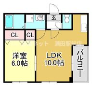 ピュアフラット12の間取り画像