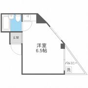 西梅田第一マンションの間取り画像