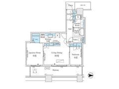 パークタワー横浜ステーションプレミアの間取り画像