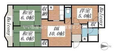 エスティアの間取り画像