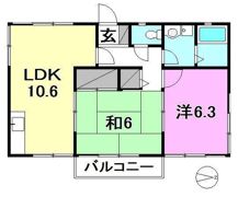 グレースクレセントハイムの間取り画像