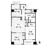 サニーヒルズあざみ野の間取り画像