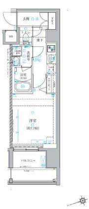 ベルシード氷川台の間取り画像