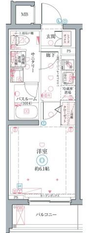 クレヴィスタ井荻の間取り画像