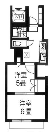 ハイマート武蔵関の間取り画像