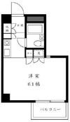 キューブ浜田山の間取り画像