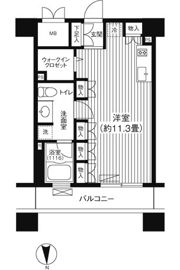ピエス綱島の間取り画像
