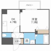 ソルレヴェンテ梅田の間取り画像