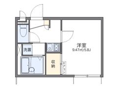 レオパレスカラコレスの間取り画像